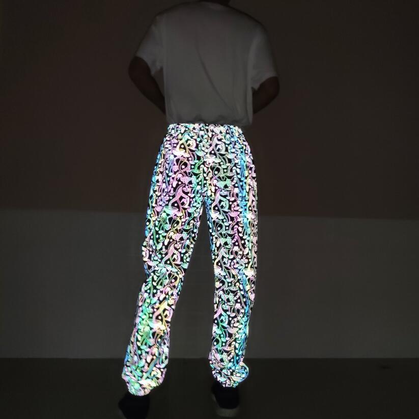 mushroom reflective joggers