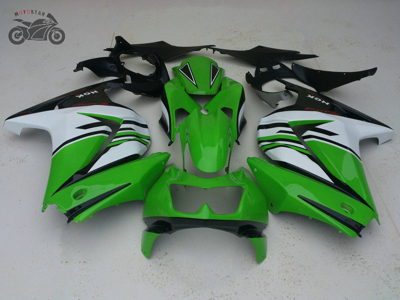 

Custom fairing kit for kawasaki Ninja 250R ZX250R ZX 250 2008 2009 2010 2011 2012 all matt black EX250 08-12 fairings set, Same as the picture