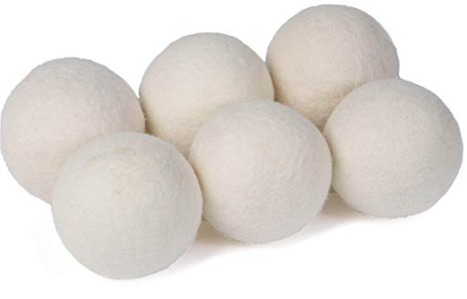 

7cm Wool Dryer Balls Laundry Products Natural Fabric Softener Pure Organic Reusable Ball For Static washing saving Drying Time home