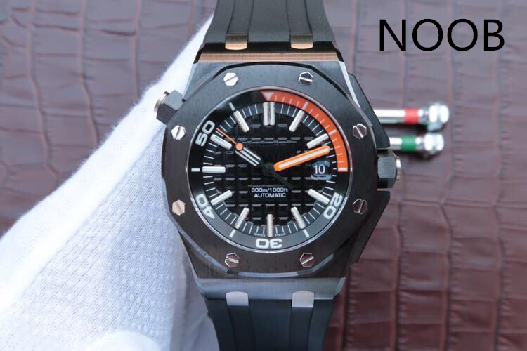 

JF15707 orologio di lu carbon fiber + titanium alloy, waterproof 200m 3120 automatic mechanical movement watches silicon band designer watch, Original box