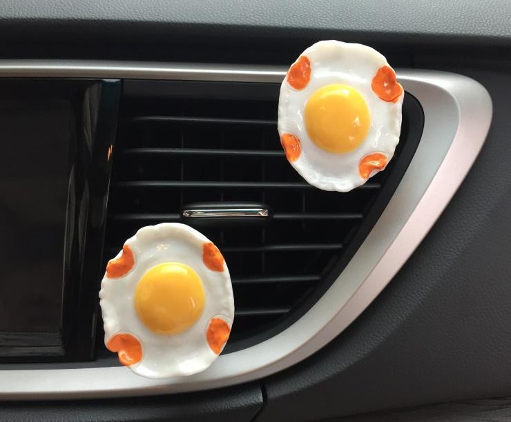 

Tong egg car air vent perfume clip resin car air vent clip