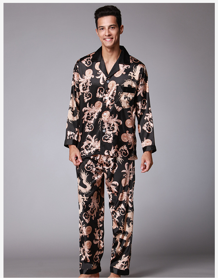 mens luxury nightwear