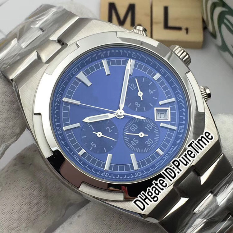 

High Watches 5500V/110A-B148 Stainless Case 41a1 Dial Automatic Mens Watch 8 Color Quality Overseas Steel Steel Blue Sports New Drvhf, Slivery;brown