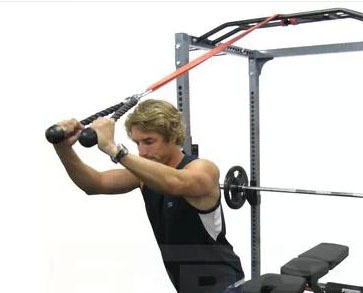 

Triceps Press Down Rope Body Building Training Equipment Fitness Strength Training