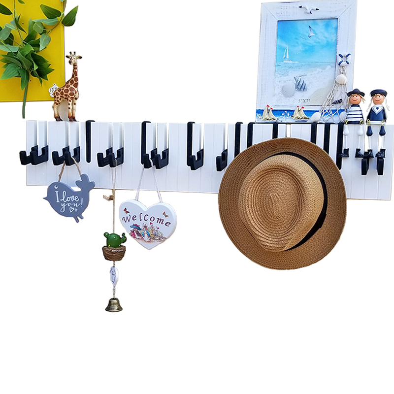 

Entrance piano hook wall hanging decorations hanger personality key hook creative coat rack