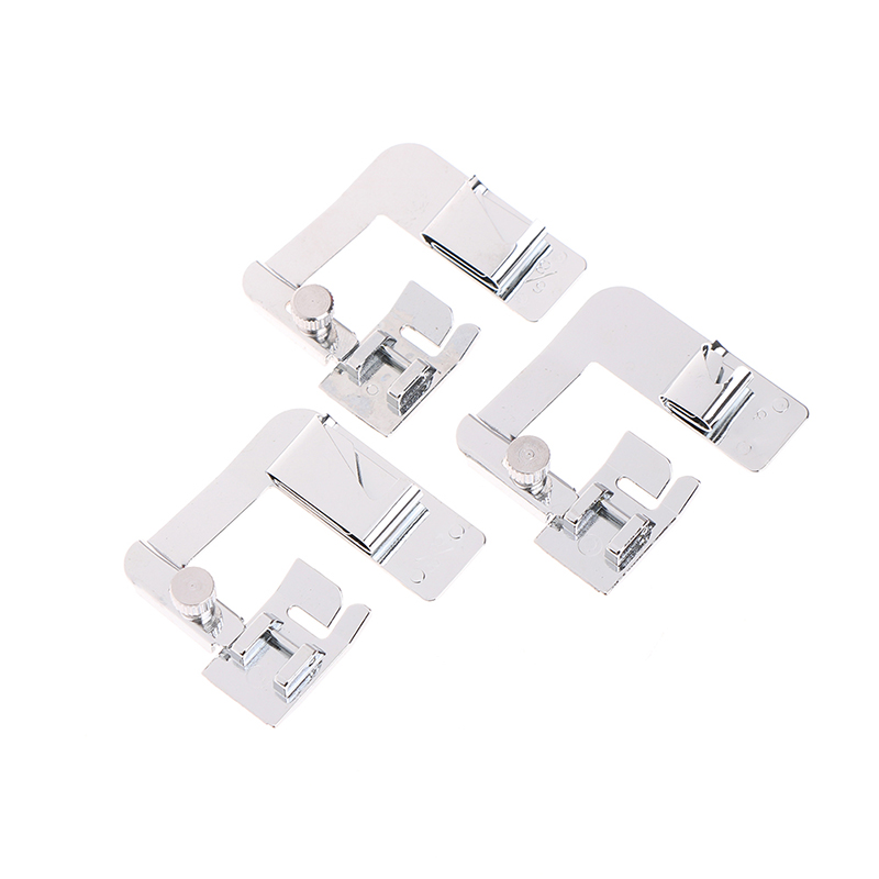 3Pcs//Set Domestic Sewing Machine Foot Presser Rolled Hem Feet For Brother Singer