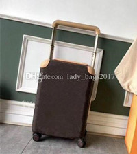 

Newset Travel Suitcase Luggage Fashion Men Women Trunk Bag Flowers Letters Purse Rod Box Spinner Universal Wheel Duffel Bags