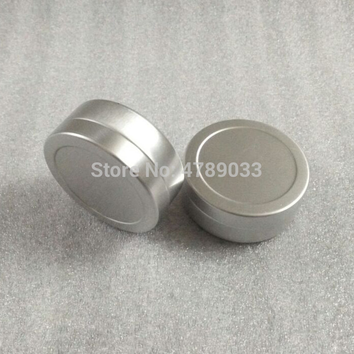 

30/50/100pcs 25g Empty Aluminum Pot Jars Cosmetic Containers For Lids Eye cream hair conditioner Tin Jar Pot Cosmetic Bottle