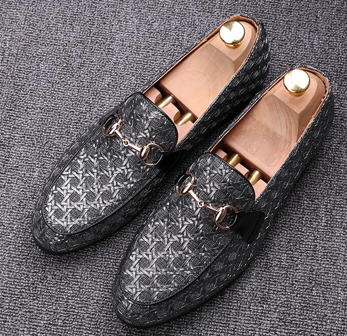 

Genuine Leather Men Loafers Moccasins Fashion Mens Driving Shoes Breathable Designer Casual Shoes Men High Quality Flats Size:EU39-44, White