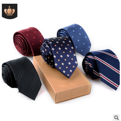 

High quality Mens Ties New Fashion Plaid Neckties Corbatas Gravata Jacquard Woven Slim Tie Business Wedding Stripe Neck Tie6cm Width Hotsel