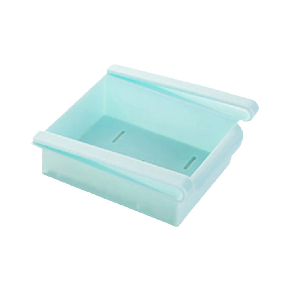 

Creative Multi-purpose Refrigerator Kitchen Storage Rack Drawer Partition Shelf Durable Portable ABS Material