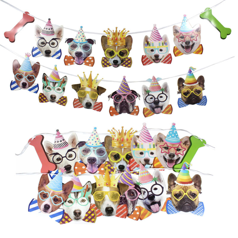 

LETS PAWTY Party Decor for Pet Dogs Cats Birthday Party Decoration