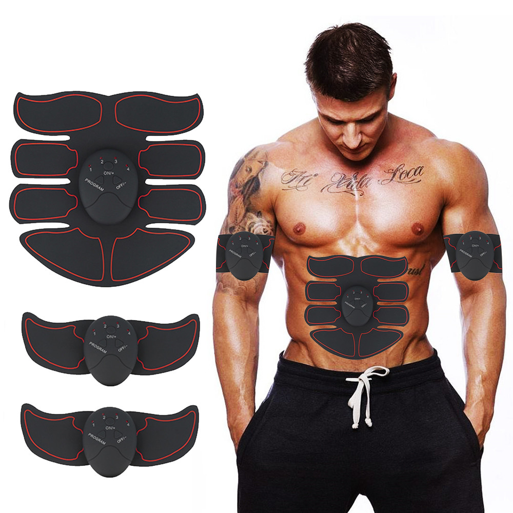 Slimming fat burning exerciser electric muscle training hall smart fitness muscle stimulator abdominal tool muscle stab training device-image-500042854