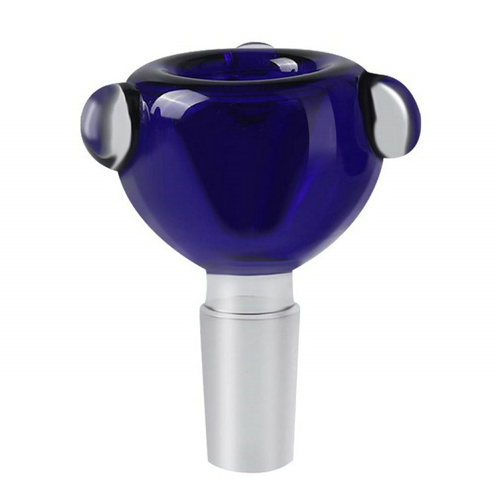 

Readymade 14 mm Male Glass Bowl for Bongs Navy Blue Color Smoking Accessoires ready to ship