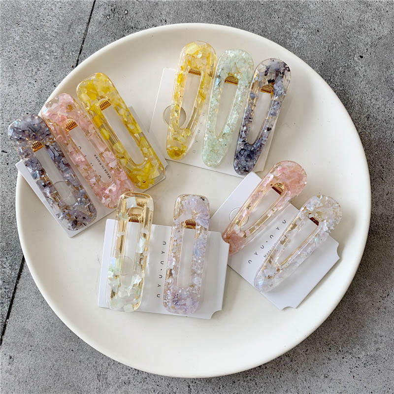 

Ins vintga girls hair clips conch baby BB clips fashion designer hair accessories for children hair clips princess kids barrettes A6768, Multi-color