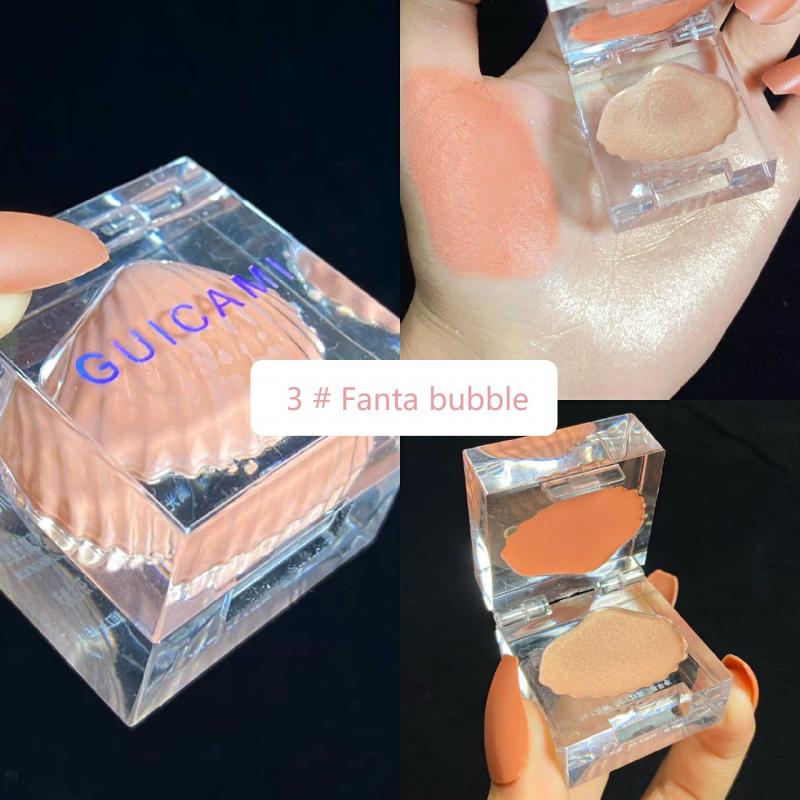 

Small Ice Cube Shell High Gloss Blush One Plate Mashed Potato Rouge Brightens And Repairs Trimming Maquillaje, Customize