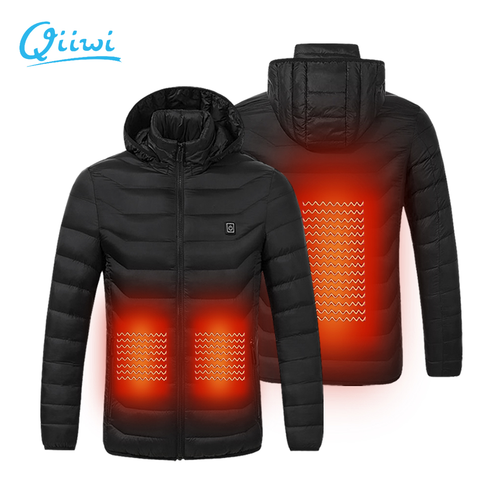 Plein Air Le Ski la Chasse Hiver V/êtements Chauffants USB la Randonn/ée Chauff/é Gilet Veste Gilet Chauffant /Électrique Lavable Gilet Chauff/é Temp/érature R/églable pour Femmes Hommes la P/êche