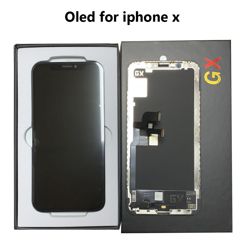 

High quality AMOLED lcd screen for iphone x xs xr xsmax OLED display replacement 3D touch digitizer full assemble