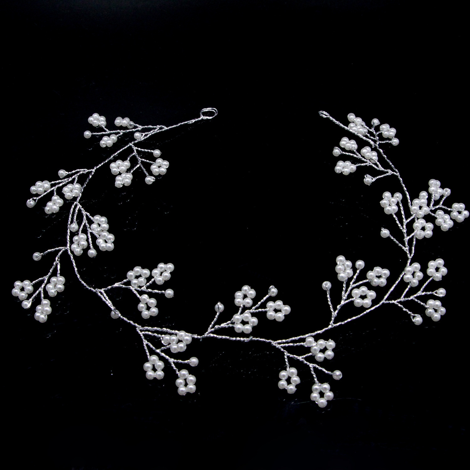 

Pearl Manual Headwear Wedding Dress Full Dress Accessories Hair Band Hair Decorate Bride Ornaments Expert