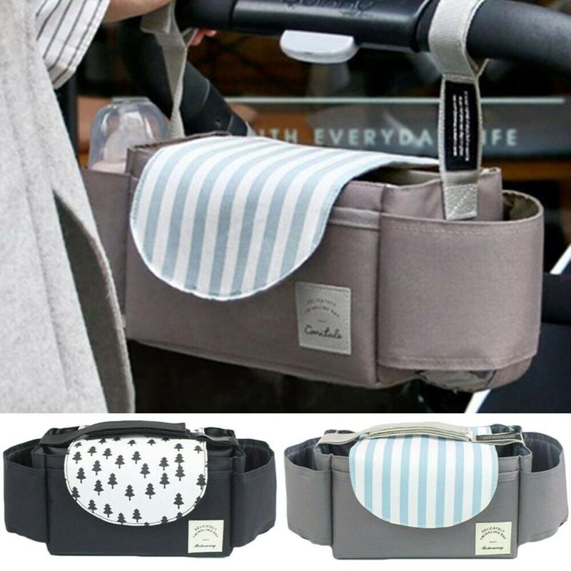 

Universal Buggy Baby Pram Organizer Bottle Holder Baby Stroller Accessory Stroller Caddy Storage Bag