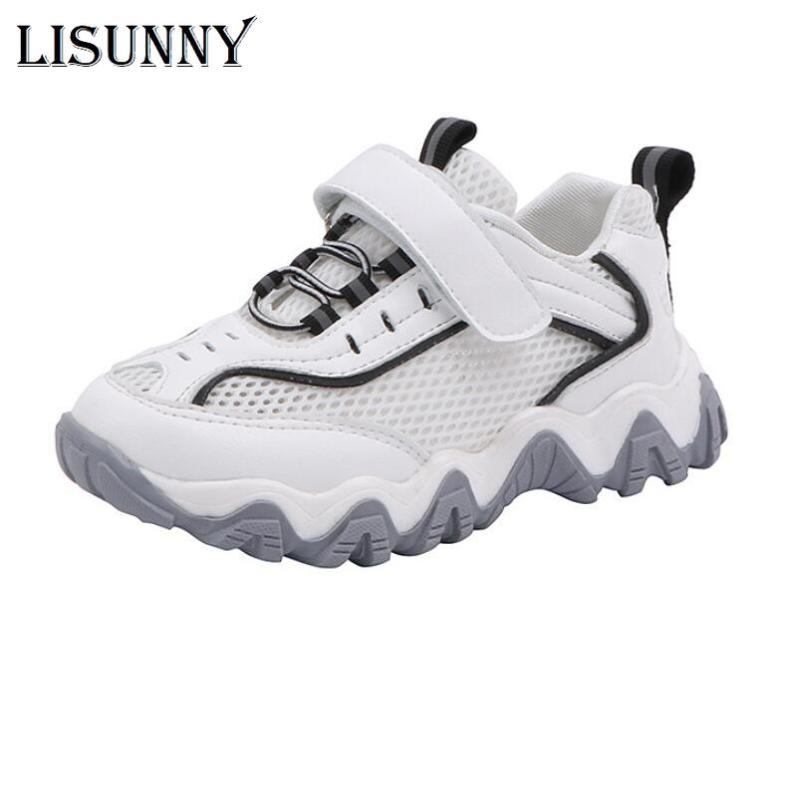 

Children Shoes for Girls Sneakers Boys Sport Shoes Spring Summer New Soft Bottom Baby Toddler Flat Sandals Kids Casual, Green