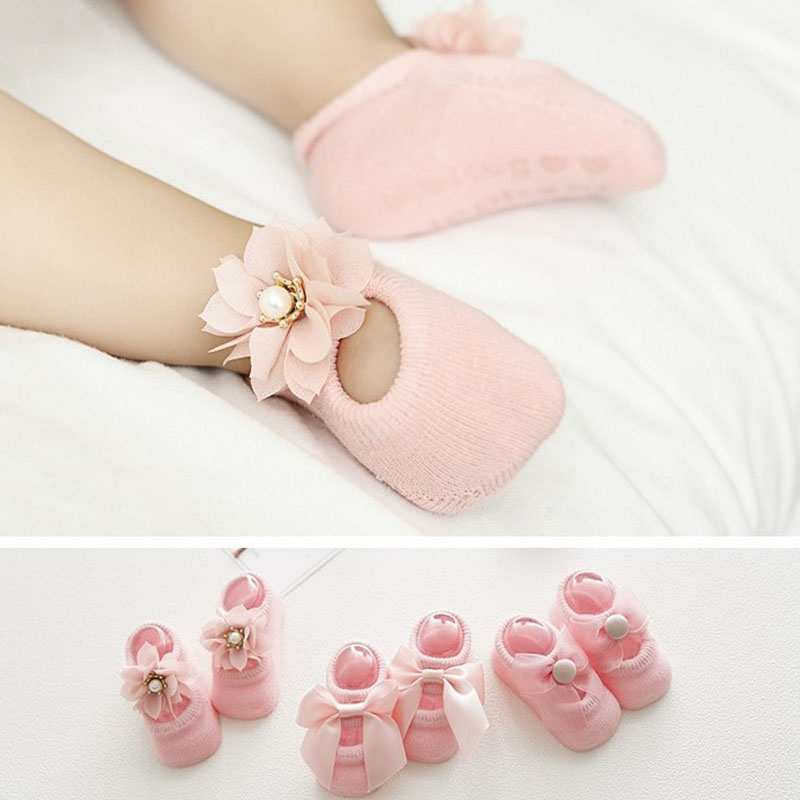 

3Pairs/lot Baby Socks Princess Kids Foot Socks, Lavender