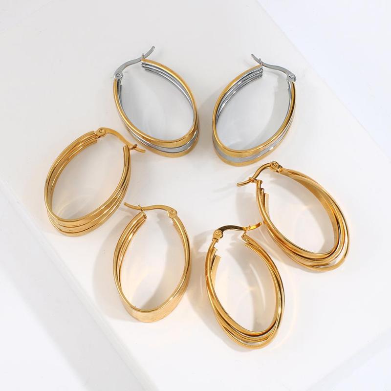 

big gold hoop earrings for women aretes large circle trendy earrings loop unique exaggerated 2020 jewelry