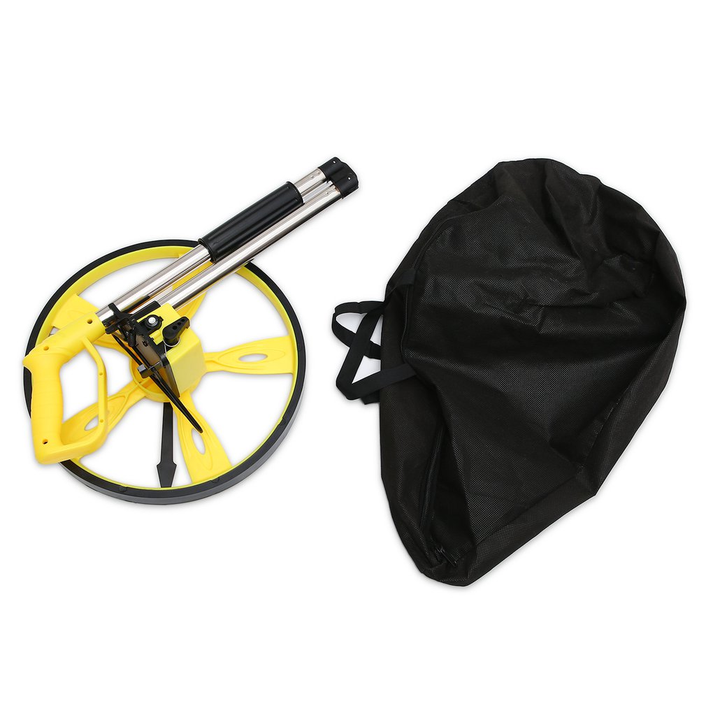 

1pcs Stable Folding Distance Measuring Meter Wheel Hand-held Distance Surveying Rangefinder Portable Counter Surveyor Tool