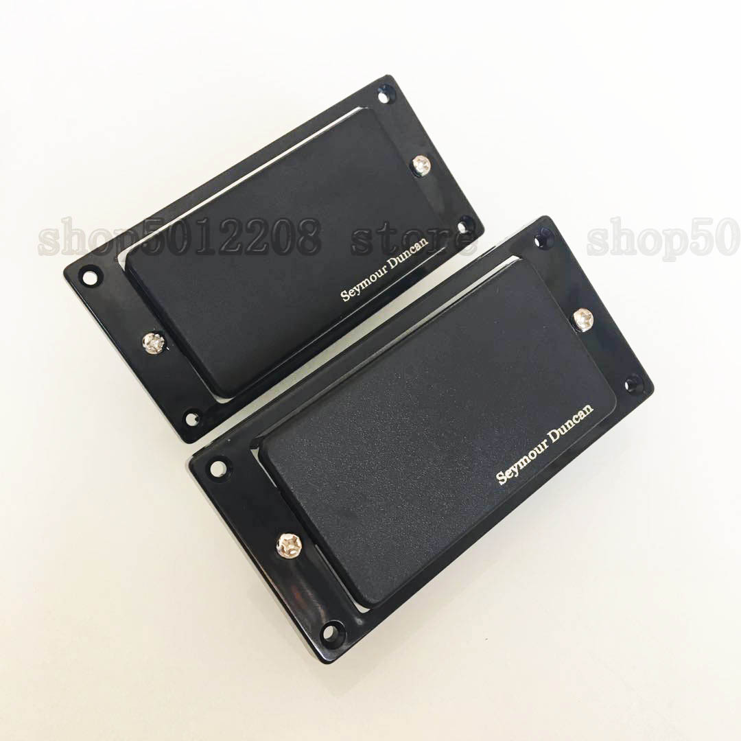 Seymour Duncan Passive Pickups Electric Guitar Black Neck/bridge Pickup In Stock-image-545964687