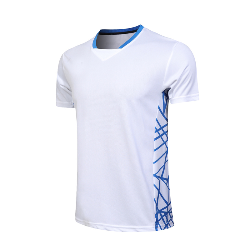 Men White A Shirt