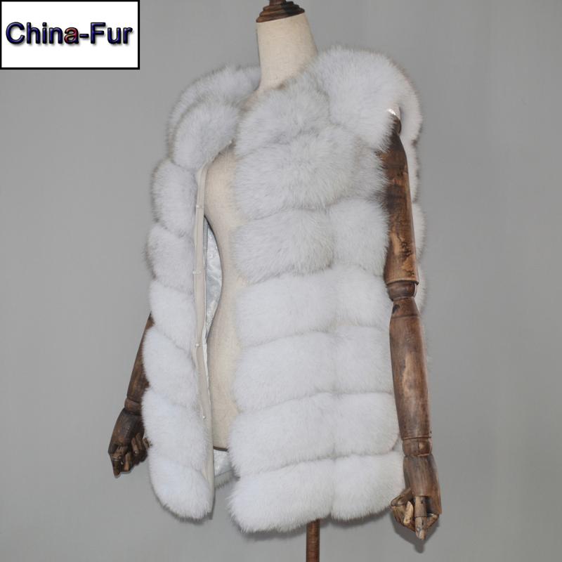 

Party Genuine Real Fur Waistcoat Women Autumn Winter Warm Soft Real Fur Vest 100% Gilet Coat, Natural white