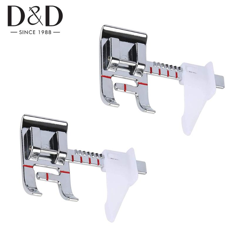 

1pc Sewing Machine Presser Feet Adjustable Seam Guide Presser Foot for Low Shank Sewing Machines