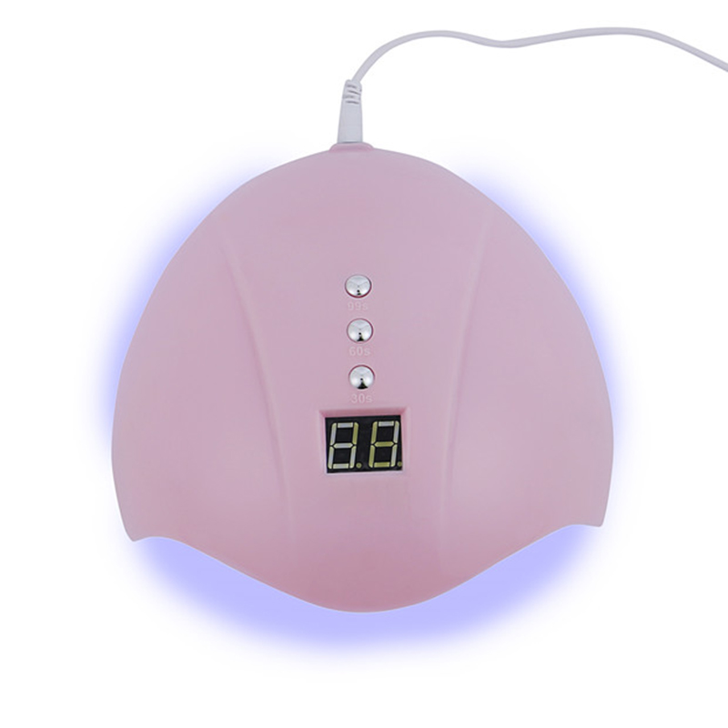 

portable small nail machine USB charging personal nail art tool dryer quick dry 36w UV LED lamps, Pink