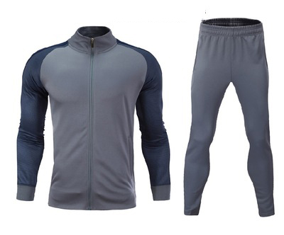 

Customize Team Running Jacket Men Sports Coat Fitness Long Sleeve Zipper Slim Hiking Sweatshirts Male Gym Training Sportswear, Blue