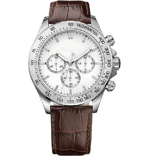 

new Sport HB1513175 Brown Croc Embossed Leather Mens Watch, Shipping cost