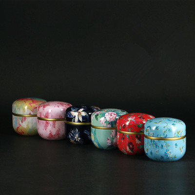

10pcs Japanese style Kitchen Box Jar Storage Holder Sweetmeats Candies Teaware Caddies tin containers storage box