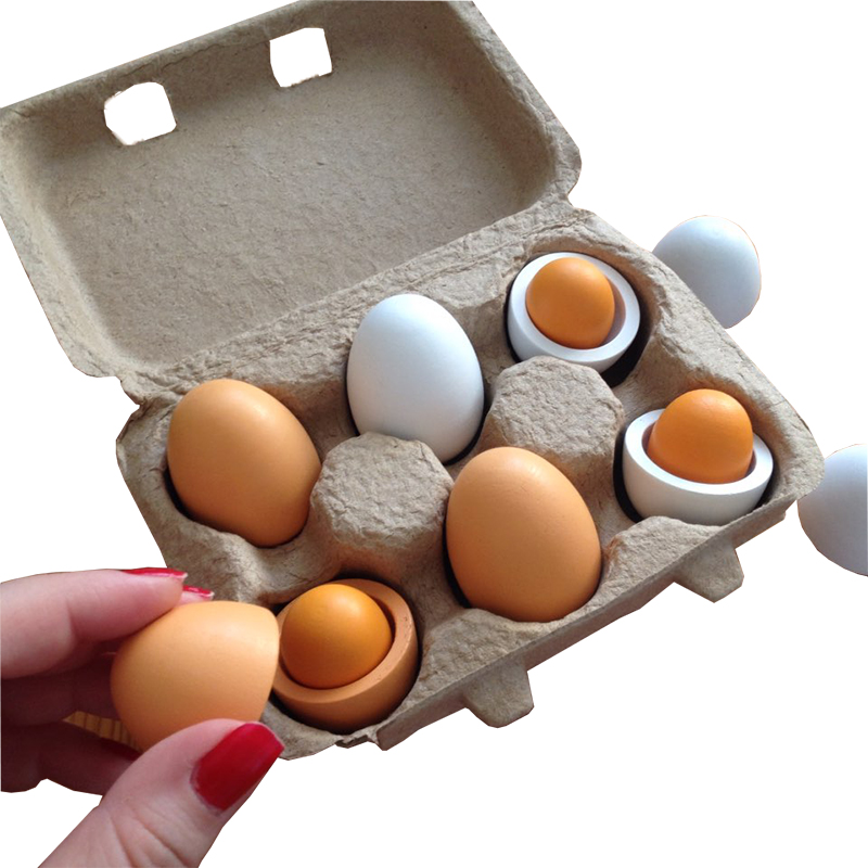 wooden egg toy