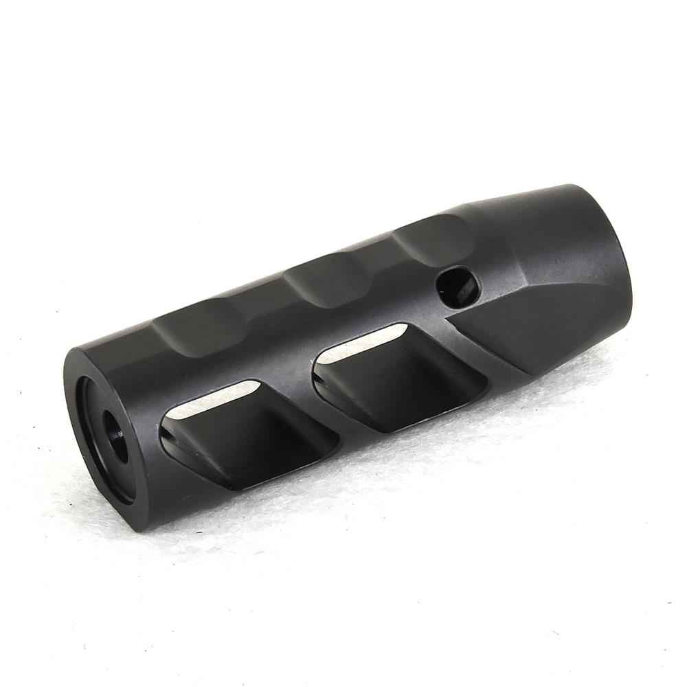 

Steel 1/2x28 for .223 5.56 Tactical QPQ Finish muzzle brake