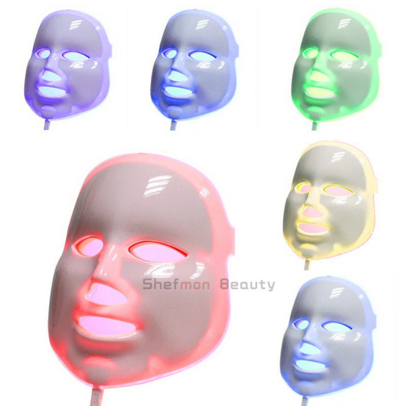 USA Stock 7 Colors Photon PDT LED light Therapy face Beauty Machine Skin Care Facial Mask