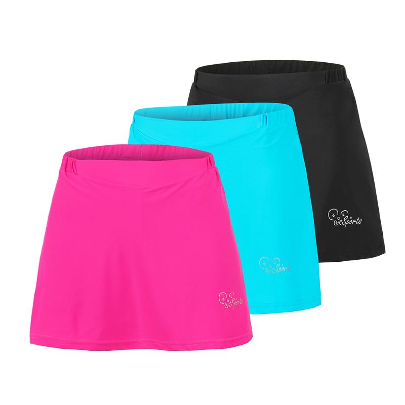 

Women Bicycle Cycling Shorts 2-in-1 Cycling Skort with Gel Padded Liner Bike Shorts Quick Dry Athletic Sports Skirt, Black