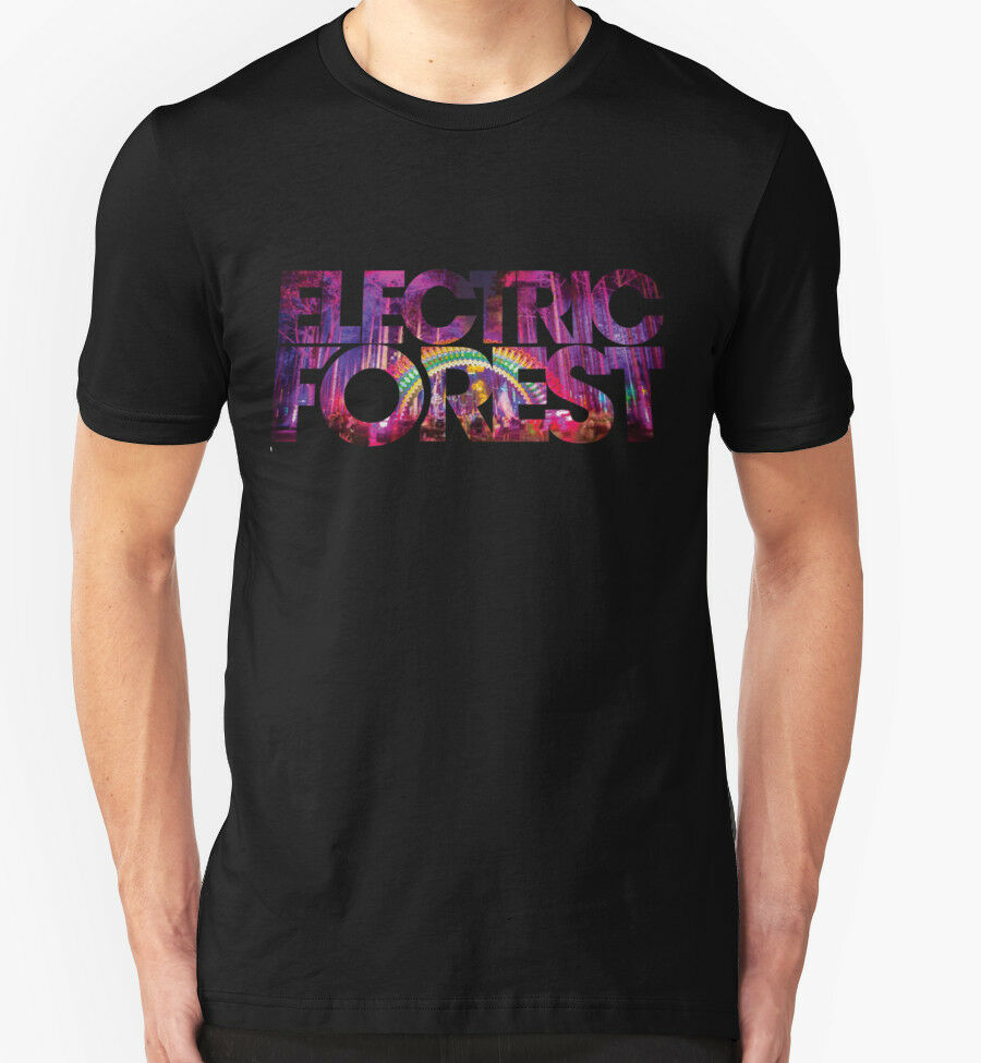 

ELECTRIC FOREST T SHIRT FESTIVAL MUSIC ROTHBURY ELECTRONIC JAM BAND, Red