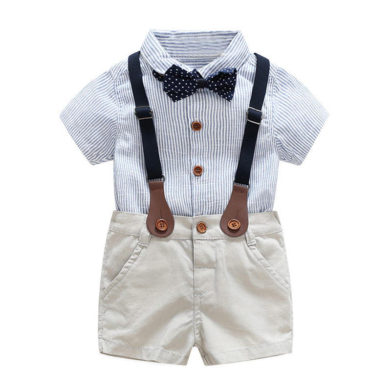

baby boys clothes for summer 1 2 3 years kids Wedding dress handsome boy clothing set, As show