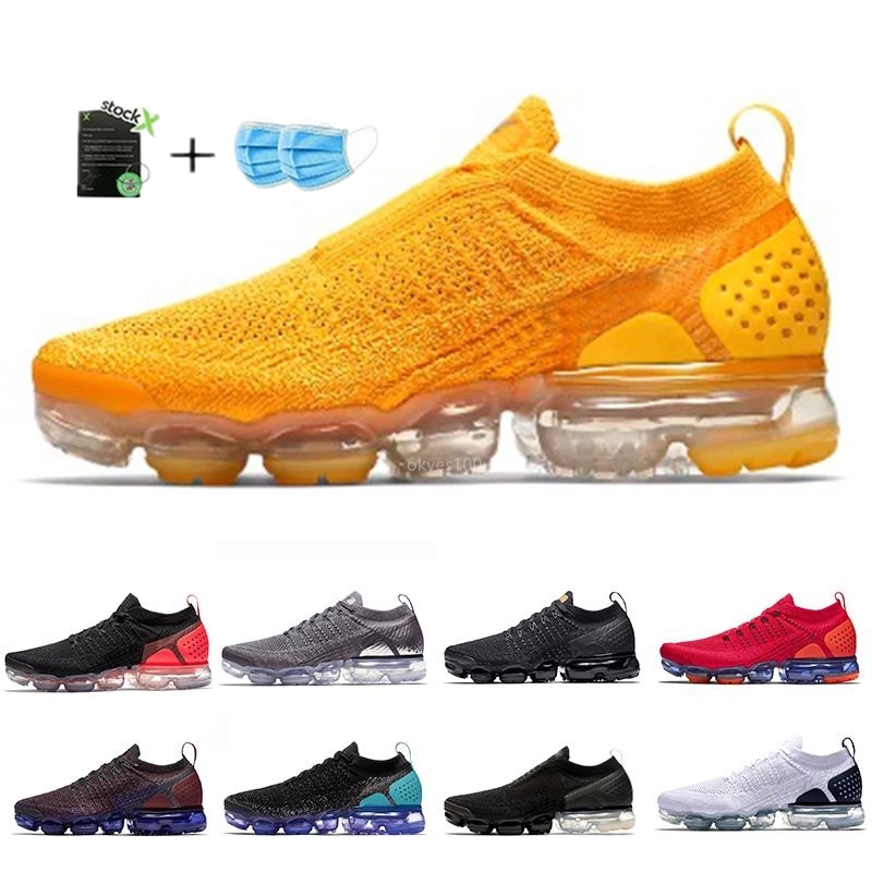 

SALE 2020 New Designer Mens Running Shoes Sale Light Soft Sneakers Women Breathable Athletic Sport Shoe Corss Hiking Jogging Sock with box, Lavender