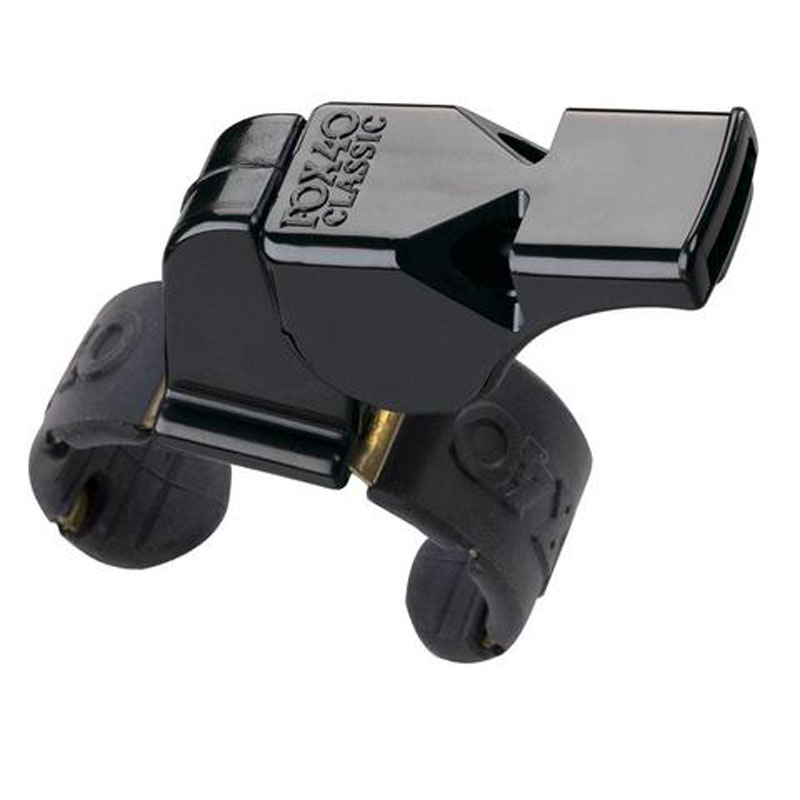 

40 Classic referee whistle The original Pealess Whistle in Fingergrip style Flawless consistent and reliable