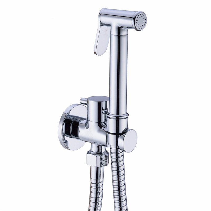 Bidet Rociador de pa/ñales Inodoro Rociador de bid/é de mano Kit de rociador de ba/ño ABS multifuncional Ba/ño de mano Inodoro Bidet Ducha Rociador Soporte de manguera Conjunto de soporte de pared
