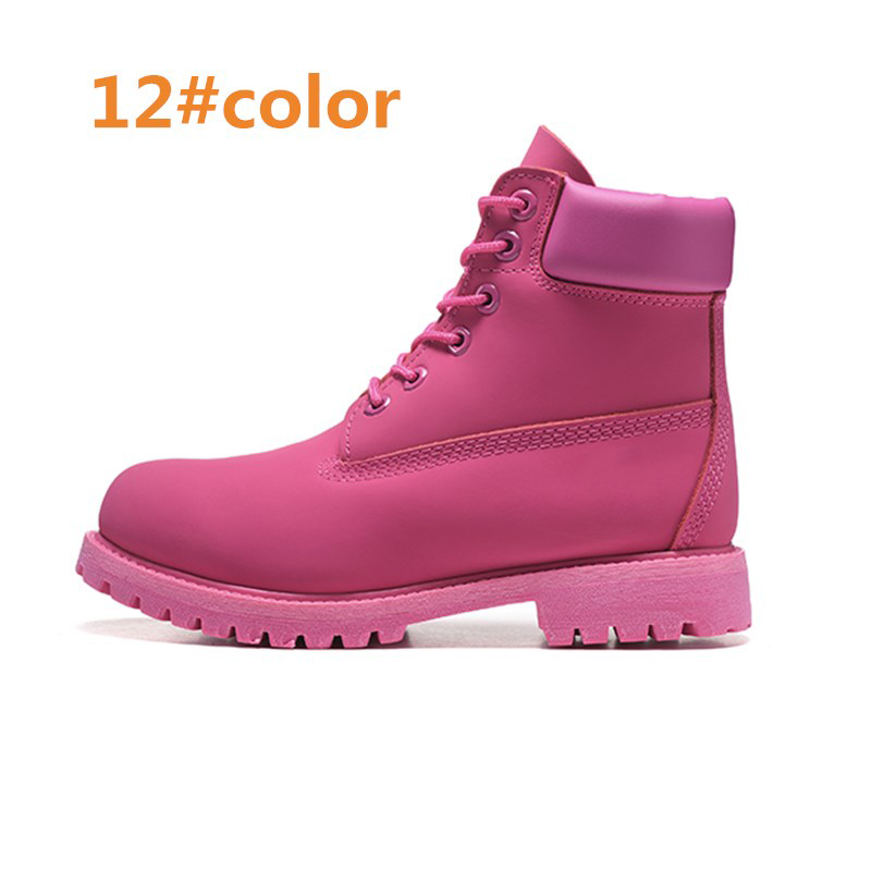

Men Women Waterproof Outdoor Boots Casual Martin Boots Hiking Sports Shoes Brand Couples Genuine Leather Warm Snow Boots High Cut Winter, 2#color