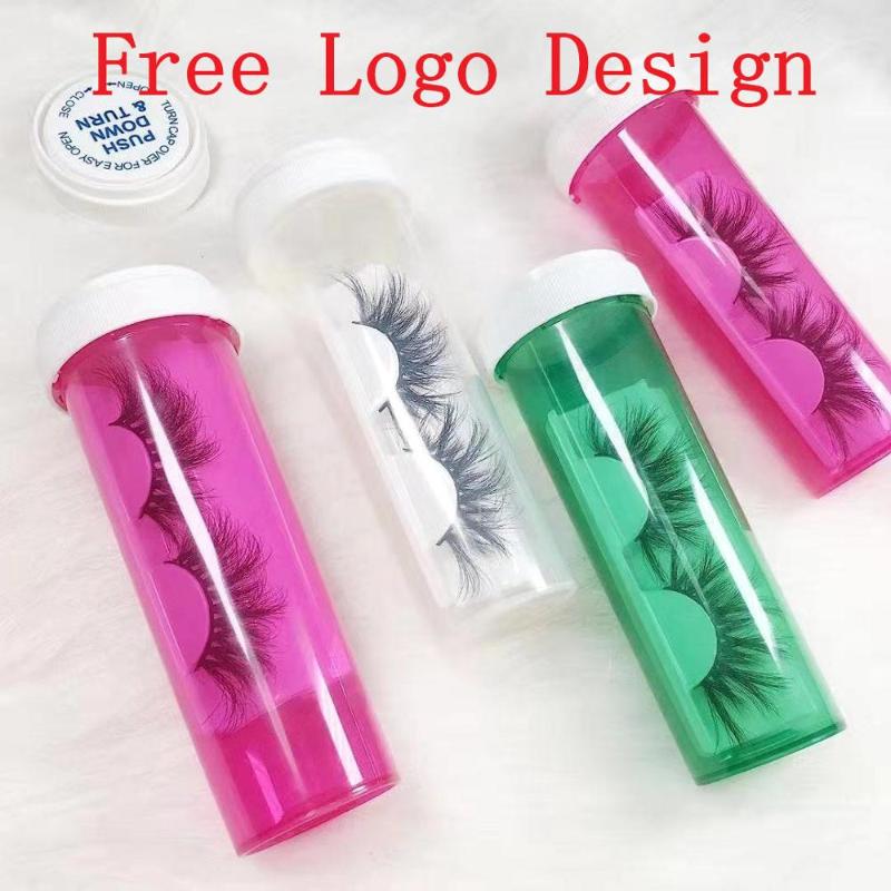 

hot product custom eyelash packaging private label mink bottle eyelashes