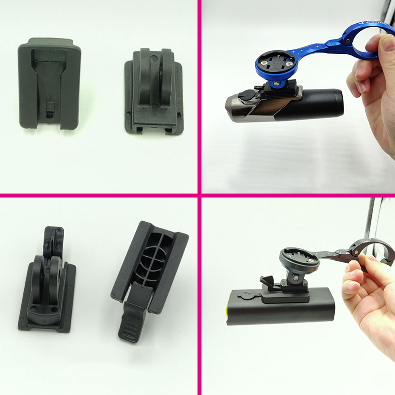 

Bike Lights Bicycke Holder Plastic Lamp Mount Bracket Connect To Gaciron LUMINA Computer With Camera Adapter Parts