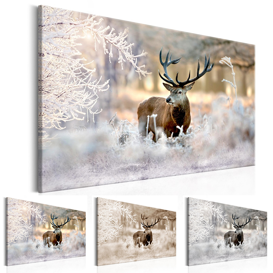 

Unframed 1 Panel Large HD Printed Canvas Print Painting Milu deer Home Decoration Wall Pictures for Living Room Wall Art on Canvas