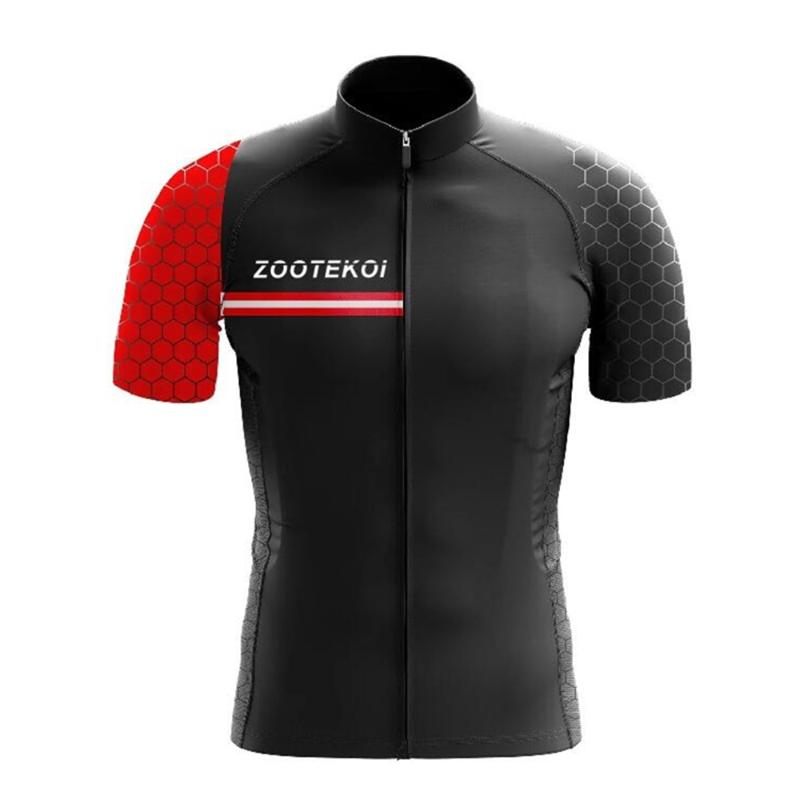 

ZOOTEKOI Pro Cycling Jersey Short Sleeve Super Breathable Cycling Clothing MTB Bike Jerseys Herbalife Hombre